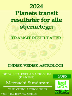 cover image of 2024 Planets Transit Resultater for alle stjernetegn (Danish)